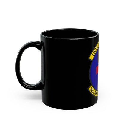 36th Medical Support Squadron (U.S. Air Force) Black Coffee Mug-The Sticker Space