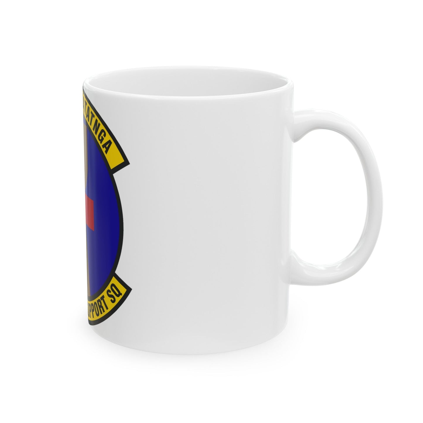 36th Medical Support Squadron (U.S. Air Force) White Coffee Mug-The Sticker Space