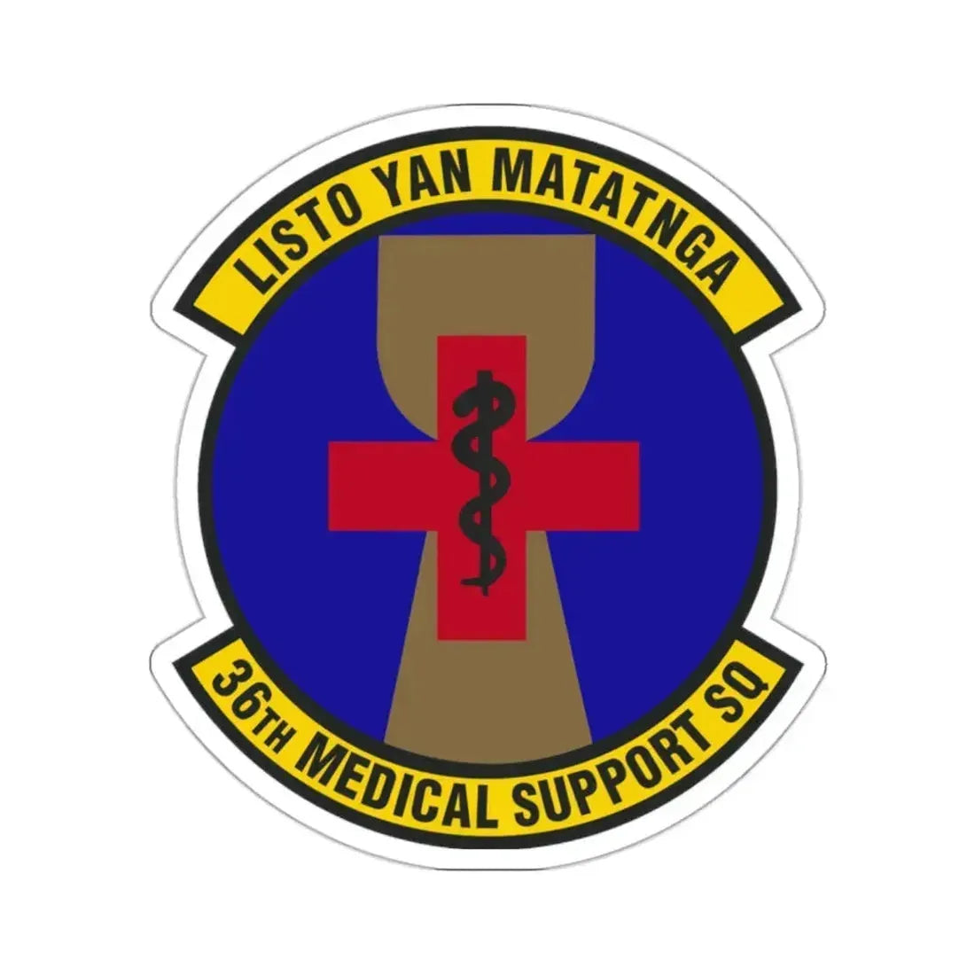 36th Medical Support Squadron (U.S. Air Force) STICKER Vinyl Die-Cut Decal 2 Inch - The Sticker Space