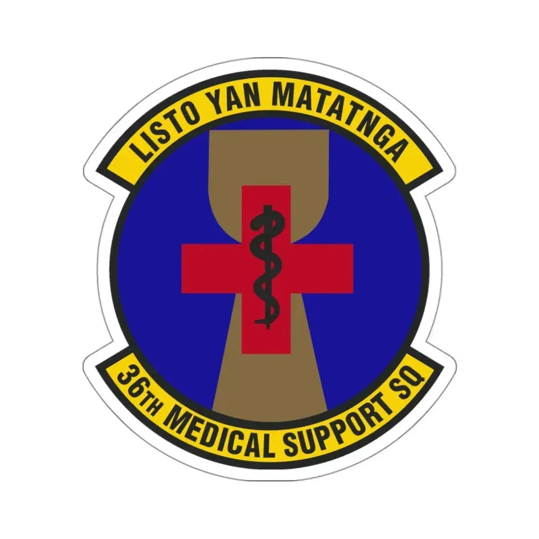 36th Medical Support Squadron (U.S. Air Force) STICKER Vinyl Die-Cut Decal - The Sticker Space
