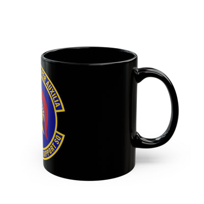 36th Operations Support Squadron (U.S. Air Force) Black Coffee Mug-The Sticker Space