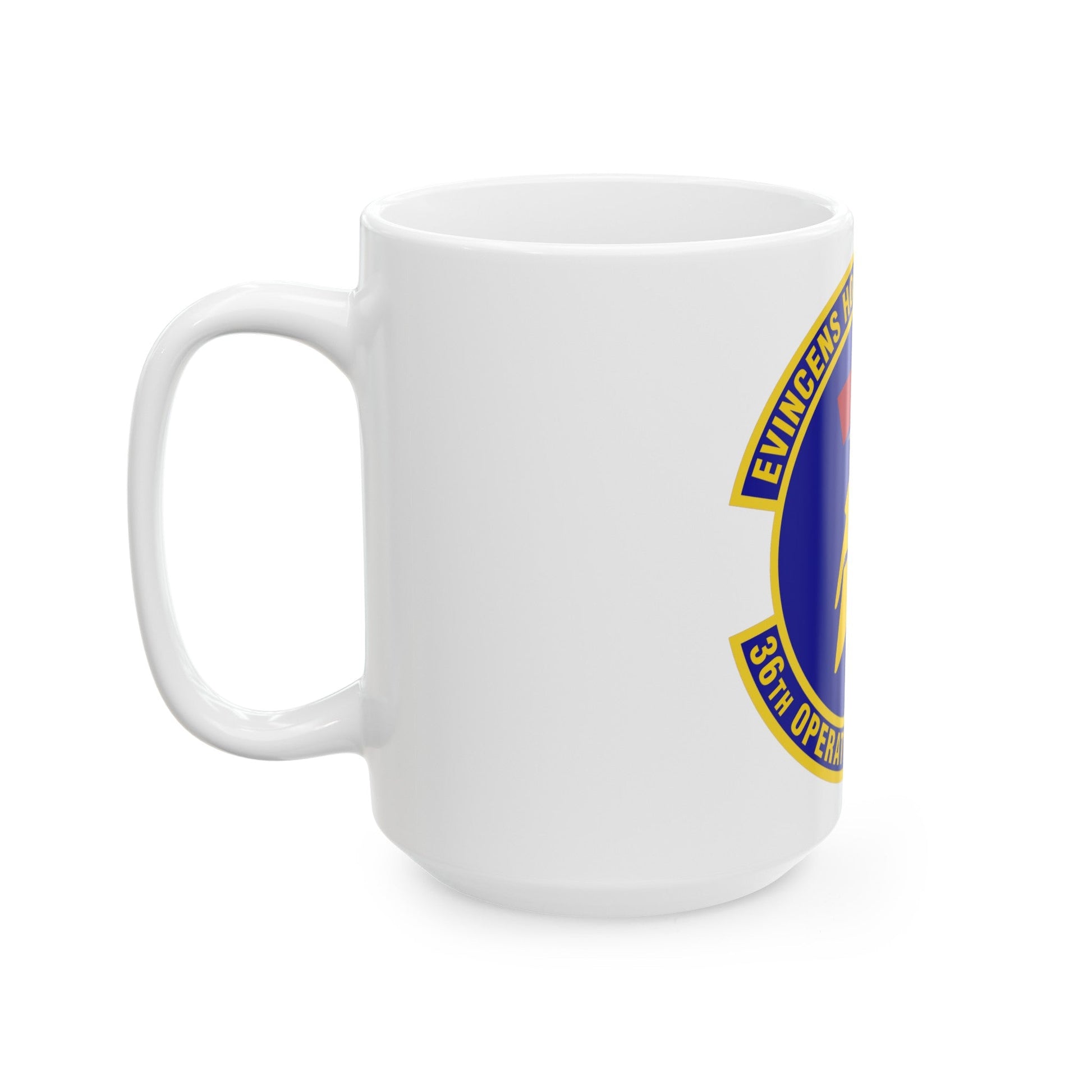 36th Operations Support Squadron (U.S. Air Force) White Coffee Mug-The Sticker Space