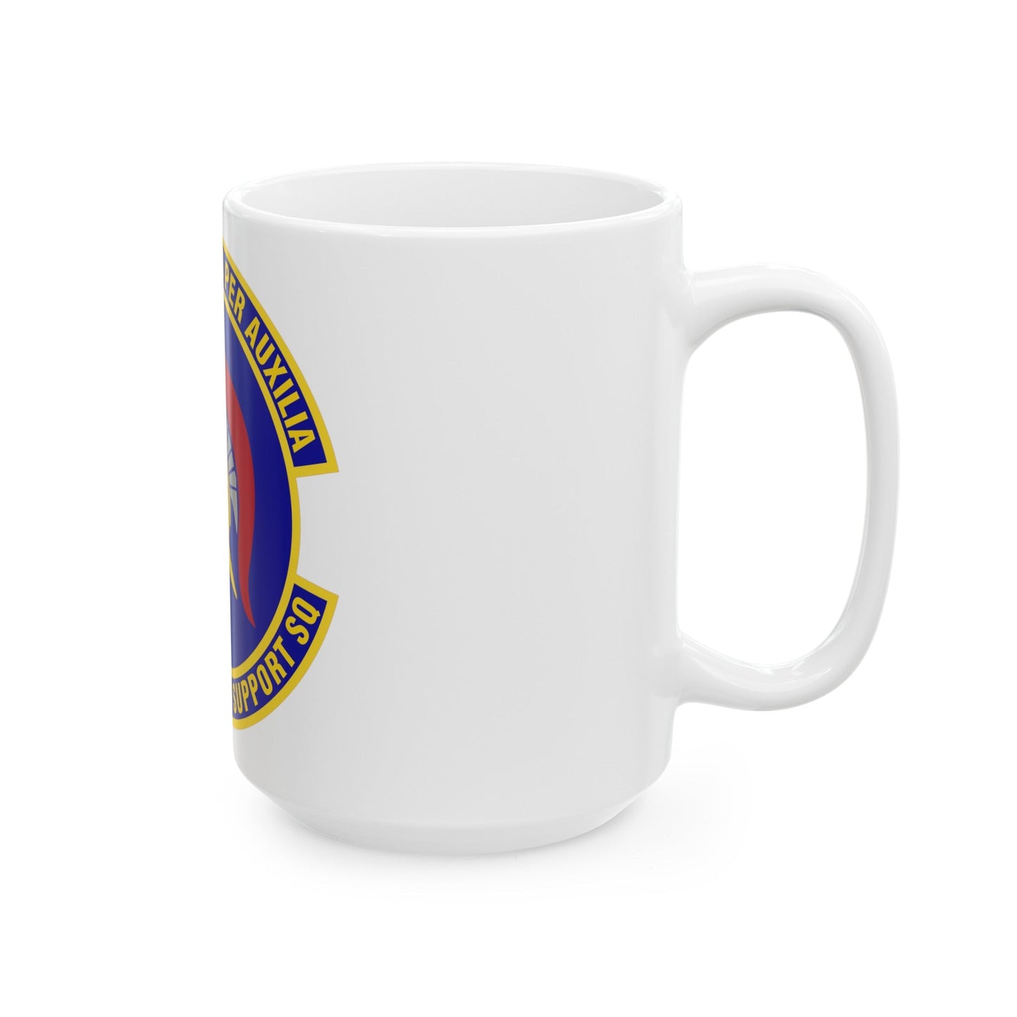 36th Operations Support Squadron (U.S. Air Force) White Coffee Mug-The Sticker Space