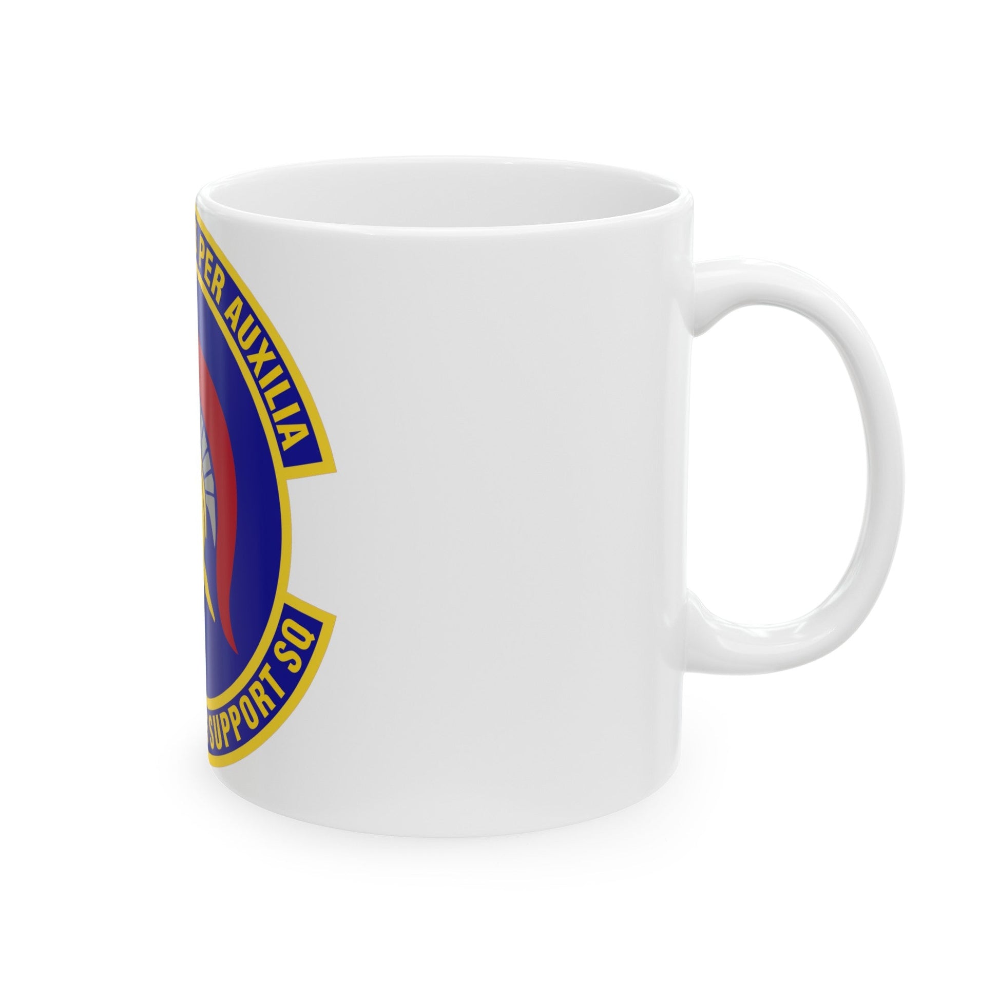 36th Operations Support Squadron (U.S. Air Force) White Coffee Mug-The Sticker Space