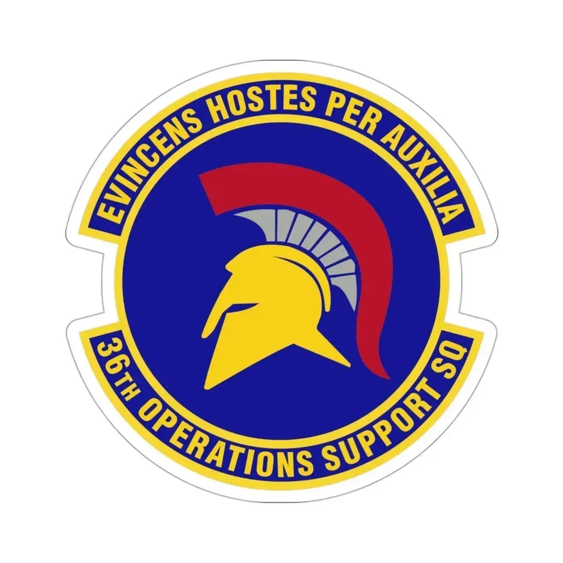 36th Operations Support Squadron (U.S. Air Force) STICKER Vinyl Die-Cut Decal 3 Inch - The Sticker Space