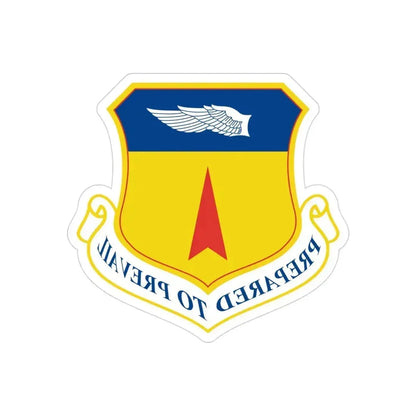 36th Wing (U.S. Air Force) REVERSE PRINT Transparent Die-Cut STICKER 3 Inch Die-Cut Transparent - The Sticker Space