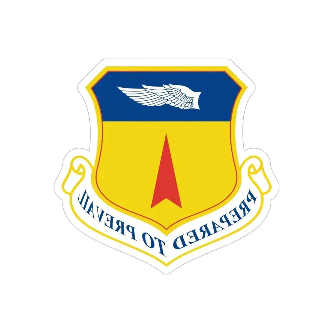 36th Wing (U.S. Air Force) REVERSE PRINT Transparent Die-Cut STICKER - The Sticker Space