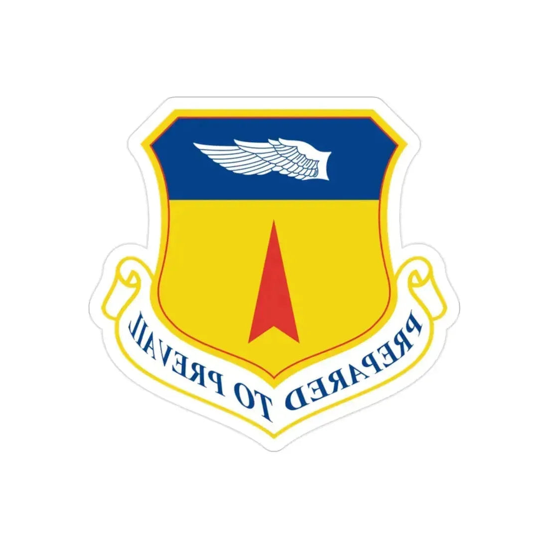 36th Wing (U.S. Air Force) REVERSE PRINT Transparent Die-Cut STICKER - The Sticker Space