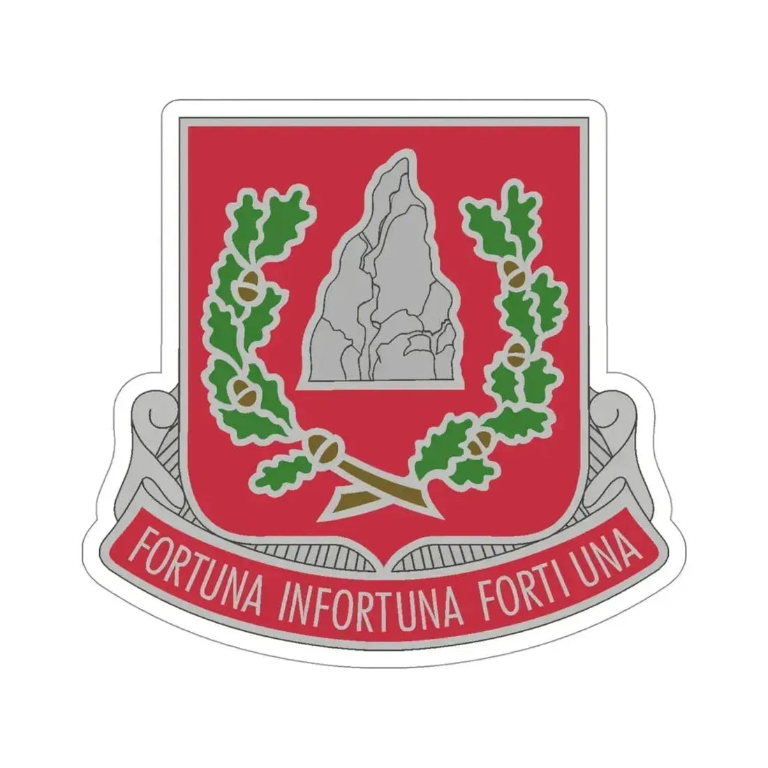 37 Engineer Battalion (U.S. Army) STICKER Vinyl Die-Cut Decal 4 Inch - The Sticker Space