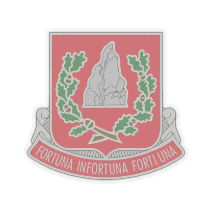 37 Engineer Battalion (U.S. Army) STICKER Vinyl Kiss-Cut Decal 2 Inch Transparent - The Sticker Space