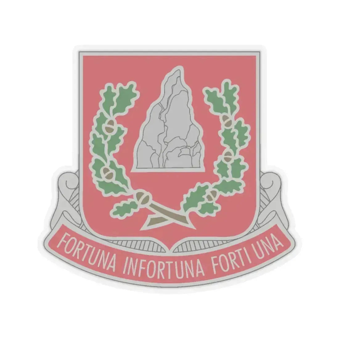 37 Engineer Battalion (U.S. Army) STICKER Vinyl Kiss-Cut Decal 3 Inch Transparent - The Sticker Space