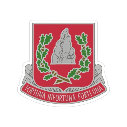 37 Engineer Battalion (U.S. Army) Transparent STICKER Die-Cut Vinyl Decal 3 Inch - The Sticker Space