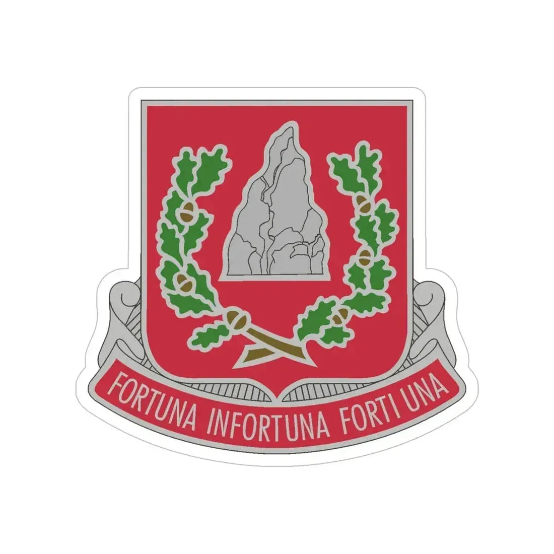 37 Engineer Battalion (U.S. Army) Transparent STICKER Die-Cut Vinyl Decal 6 Inch - The Sticker Space