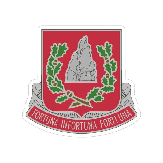 37 Engineer Battalion (U.S. Army) Transparent STICKER Die-Cut Vinyl Decal 6 Inch - The Sticker Space