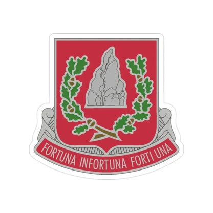 37 Engineer Battalion (U.S. Army) Transparent STICKER Die-Cut Vinyl Decal - The Sticker Space