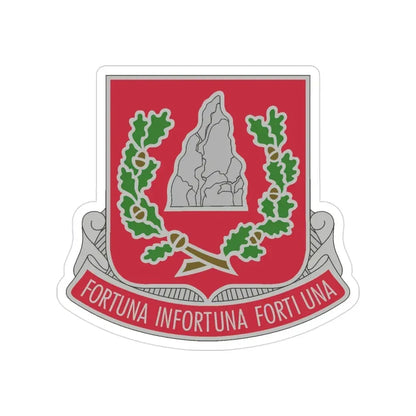 37 Engineer Battalion (U.S. Army) Transparent STICKER Die-Cut Vinyl Decal - The Sticker Space