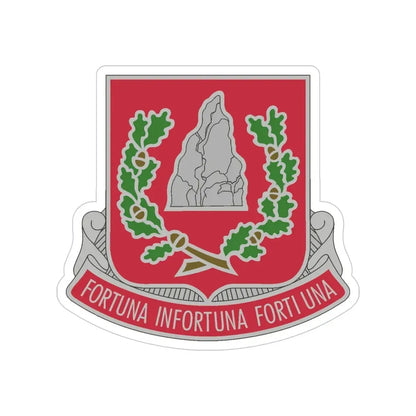 37 Engineer Battalion (U.S. Army) Transparent STICKER Die-Cut Vinyl Decal - The Sticker Space