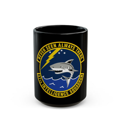 37 Intelligence Squadron ACC (U.S. Air Force) Black Coffee Mug-15oz-The Sticker Space