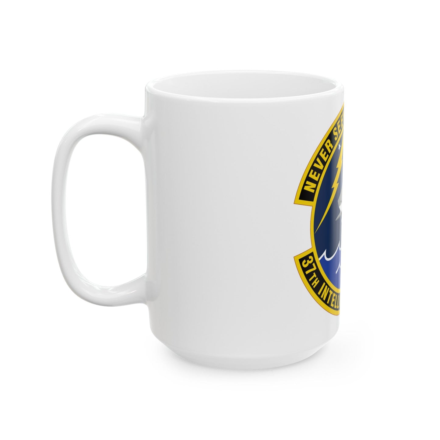 37 Intelligence Squadron ACC (U.S. Air Force) White Coffee Mug-The Sticker Space