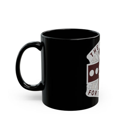 37 Medical Battalion (U.S. Army) Black Coffee Mug-The Sticker Space