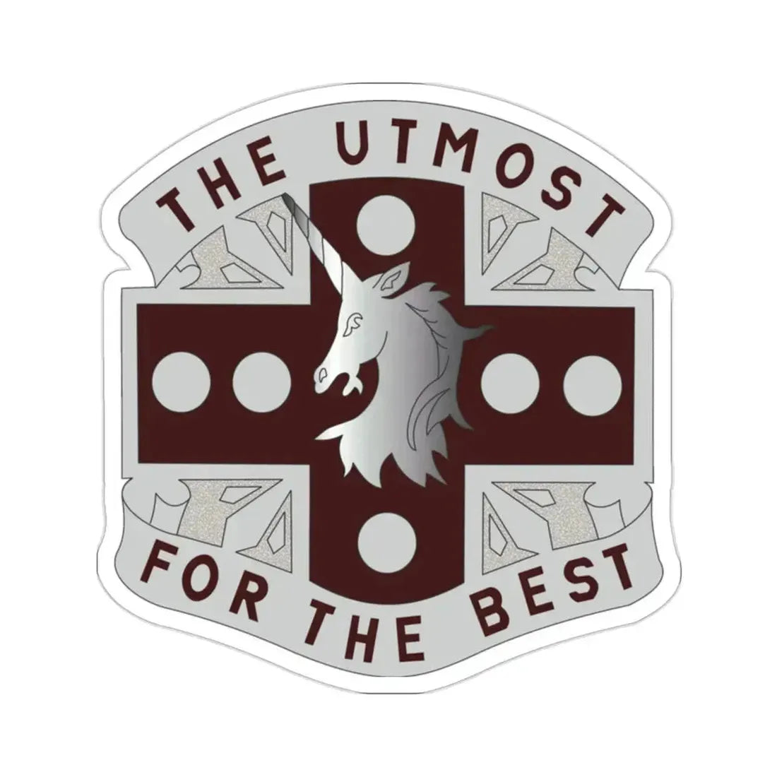 37 Medical Battalion (U.S. Army) STICKER Vinyl Die-Cut Decal 2 Inch - The Sticker Space