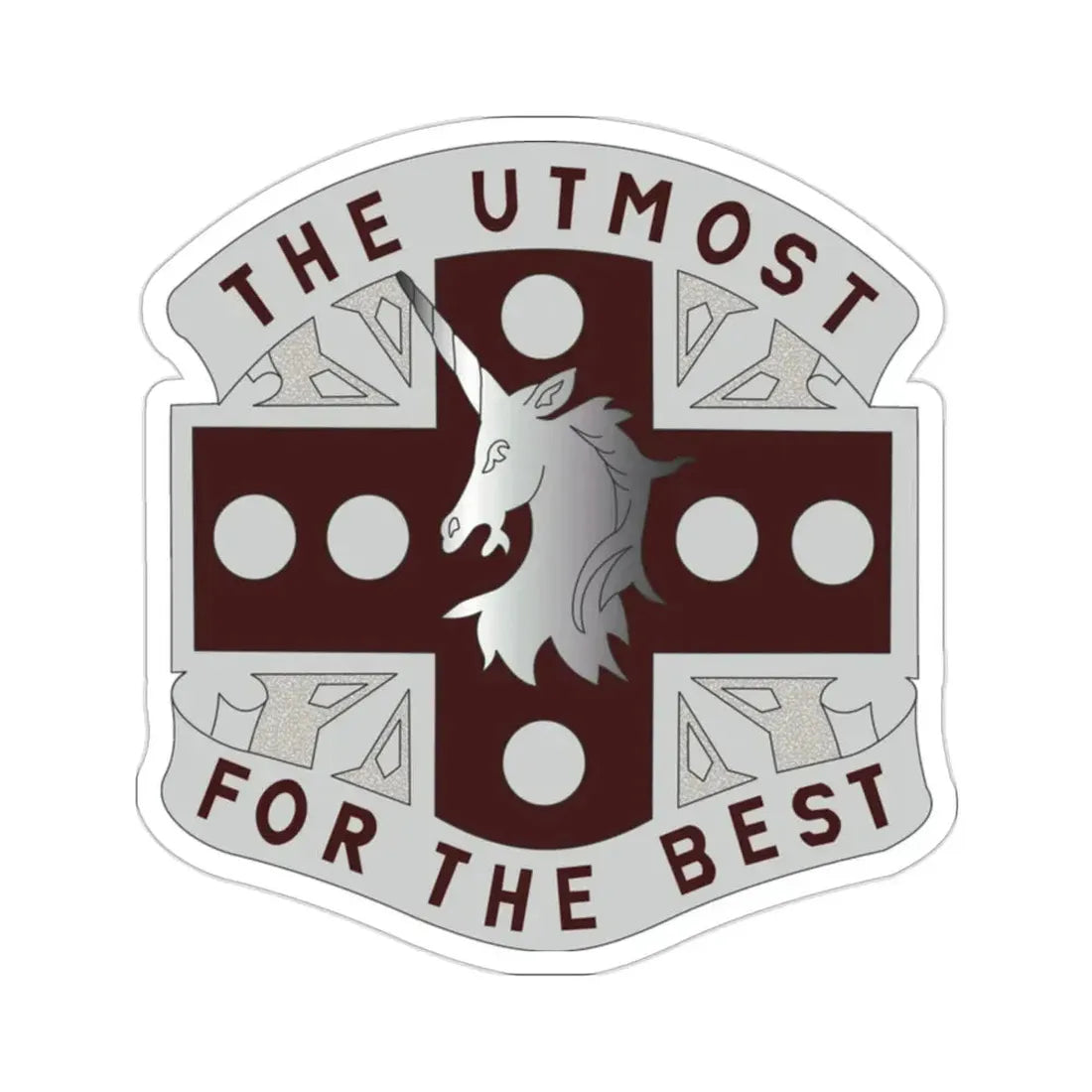 37 Medical Battalion (U.S. Army) STICKER Vinyl Die-Cut Decal - The Sticker Space