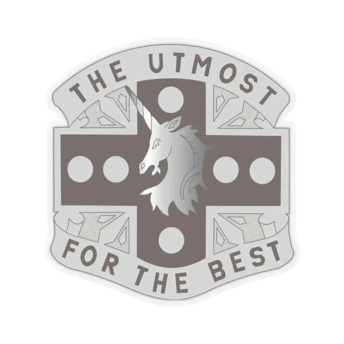 37 Medical Battalion (U.S. Army) STICKER Vinyl Kiss-Cut Decal - The Sticker Space