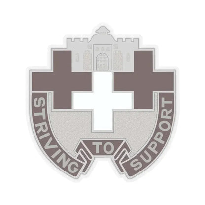 37 Medical Unit (U.S. Army) STICKER Vinyl Kiss-Cut Decal 3 Inch Transparent - The Sticker Space