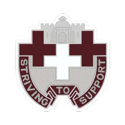 37 Medical Unit (U.S. Army) STICKER Vinyl Kiss-Cut Decal 3 Inch White - The Sticker Space