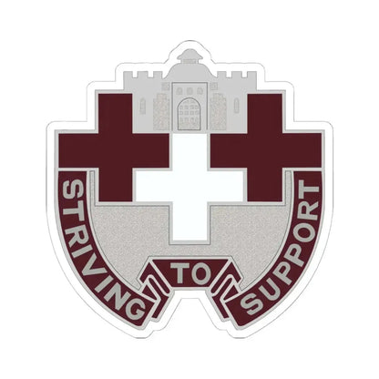 37 Medical Unit (U.S. Army) STICKER Vinyl Kiss-Cut Decal 6 Inch White - The Sticker Space