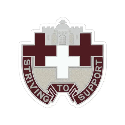37 Medical Unit (U.S. Army) Transparent STICKER Die-Cut Vinyl Decal 3 Inch - The Sticker Space