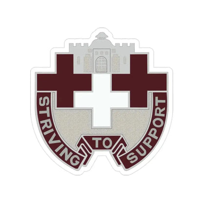 37 Medical Unit (U.S. Army) Transparent STICKER Die-Cut Vinyl Decal - The Sticker Space