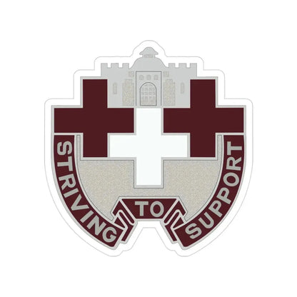 37 Medical Unit (U.S. Army) Transparent STICKER Die-Cut Vinyl Decal - The Sticker Space