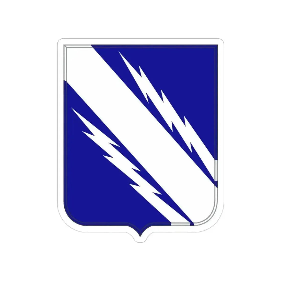 370 Armored Infantry Battalion 2 (U.S. Army) Transparent STICKER Die-Cut Vinyl Decal 3 Inch - The Sticker Space