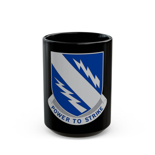 370 Armored Infantry Battalion (U.S. Army) Black Coffee Mug-15oz-The Sticker Space