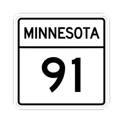 MN-91 1948 (Minnesota) (Road Sign) STICKER Vinyl Kiss-Cut Decal