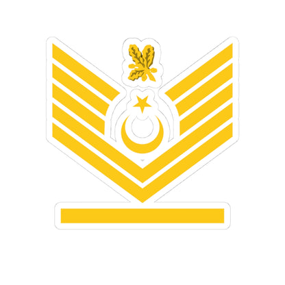 Navy TUR OR 08 (Turkey) (Military Rank) STICKER Vinyl Kiss-Cut Decal