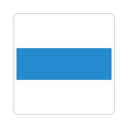 Flag of Canton of Zug (Switzerland) STICKER Vinyl Kiss-Cut Decal