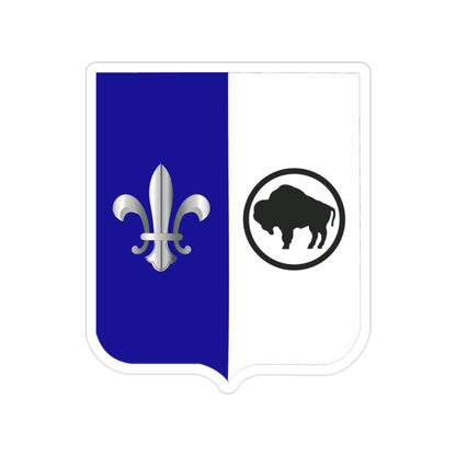 371 Infantry Battalion 2 (U.S. Army) Transparent STICKER Die-Cut Vinyl Decal-2 Inch-The Sticker Space