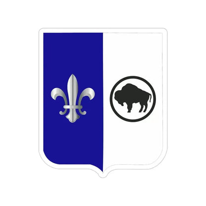 371 Infantry Battalion 2 (U.S. Army) Transparent STICKER Die-Cut Vinyl Decal 6 Inch - The Sticker Space