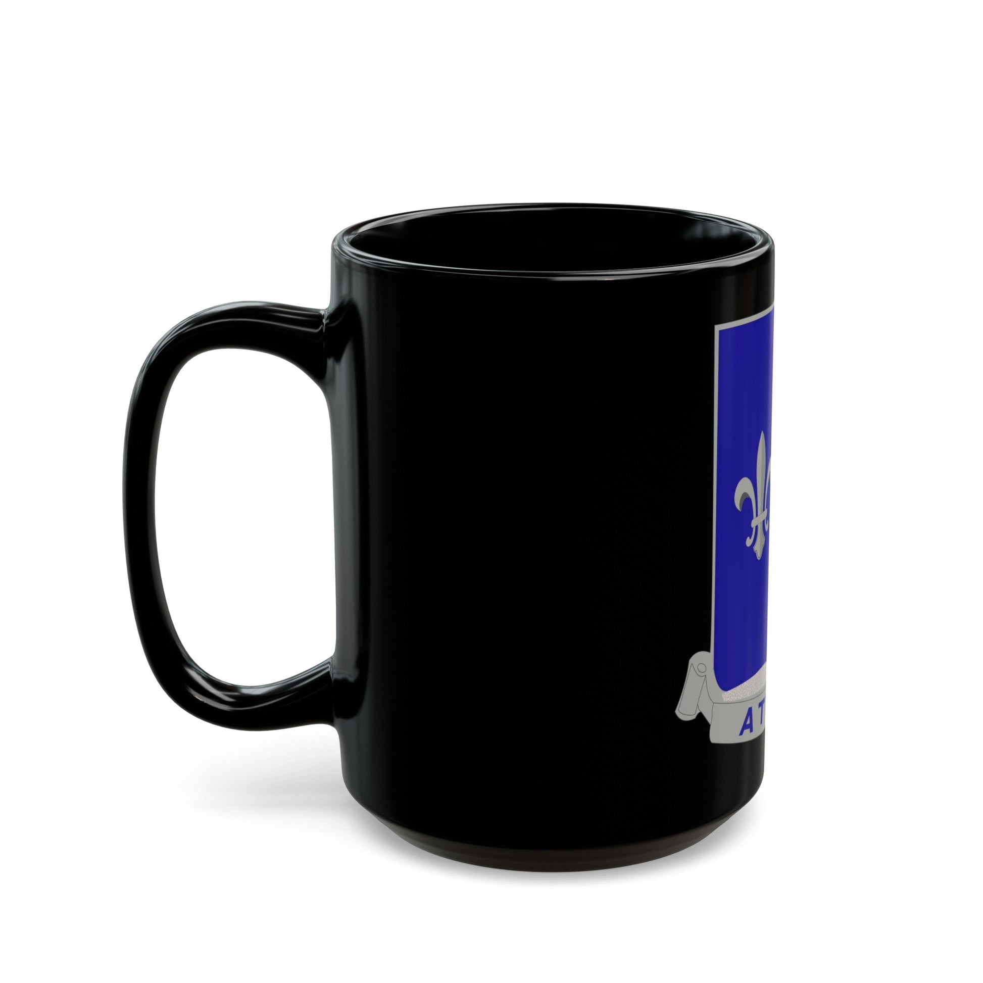 371 Infantry Battalion (U.S. Army) Black Coffee Mug-The Sticker Space