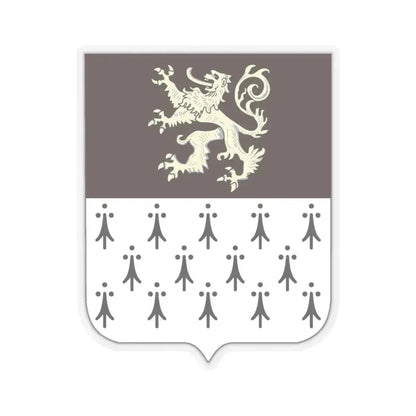 371 Medical Battalion 2 (U.S. Army) STICKER Vinyl Kiss-Cut Decal 3 Inch Transparent - The Sticker Space