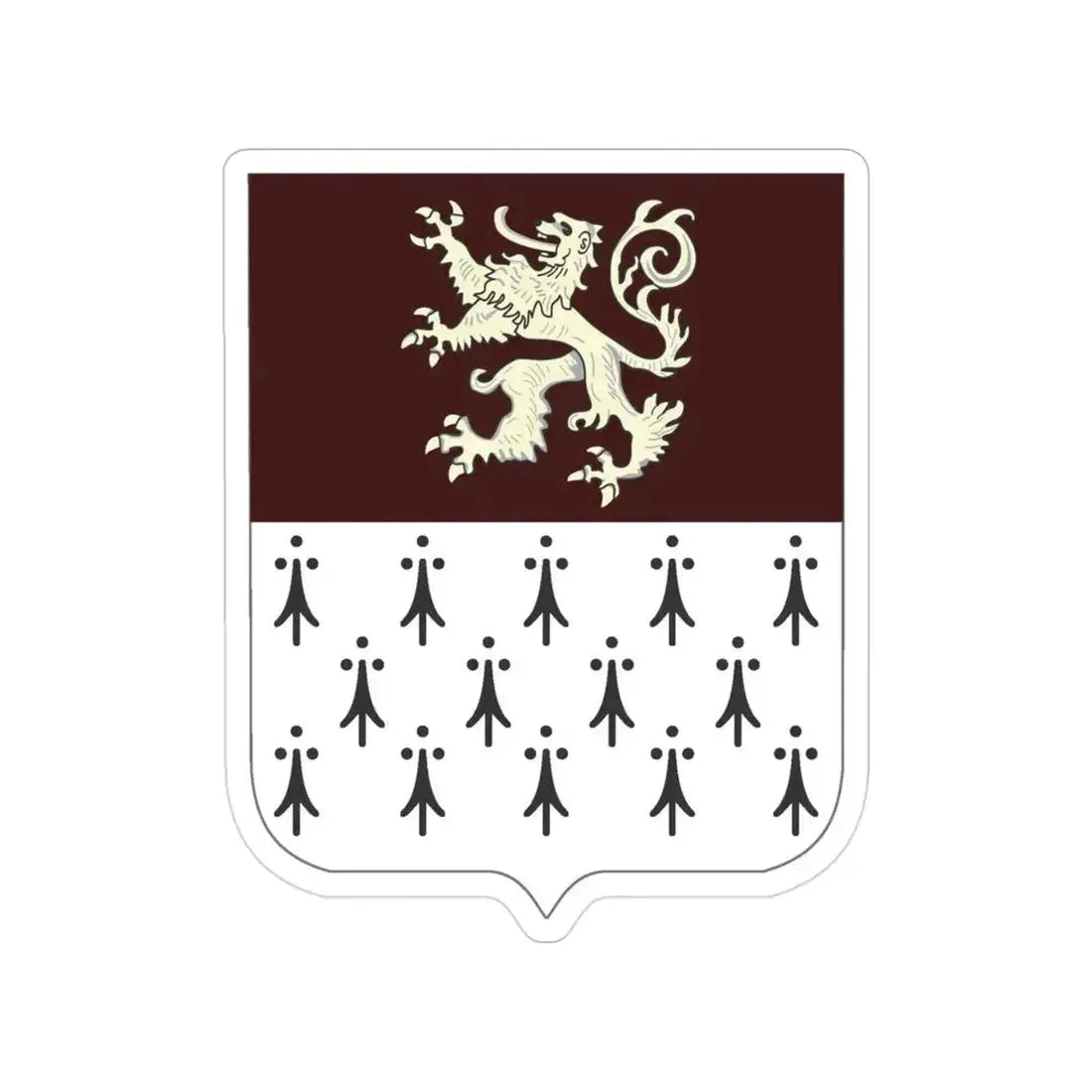 371 Medical Battalion 2 (U.S. Army) Transparent STICKER Die-Cut Vinyl Decal 3 Inch - The Sticker Space