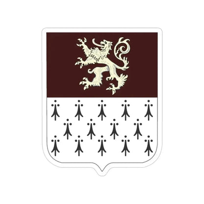 371 Medical Battalion 2 (U.S. Army) Transparent STICKER Die-Cut Vinyl Decal 6 Inch - The Sticker Space