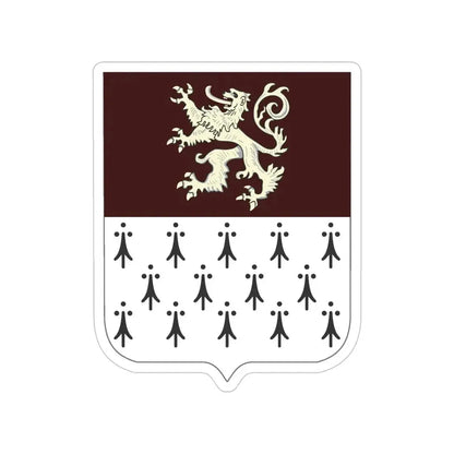 371 Medical Battalion 2 (U.S. Army) Transparent STICKER Die-Cut Vinyl Decal - The Sticker Space