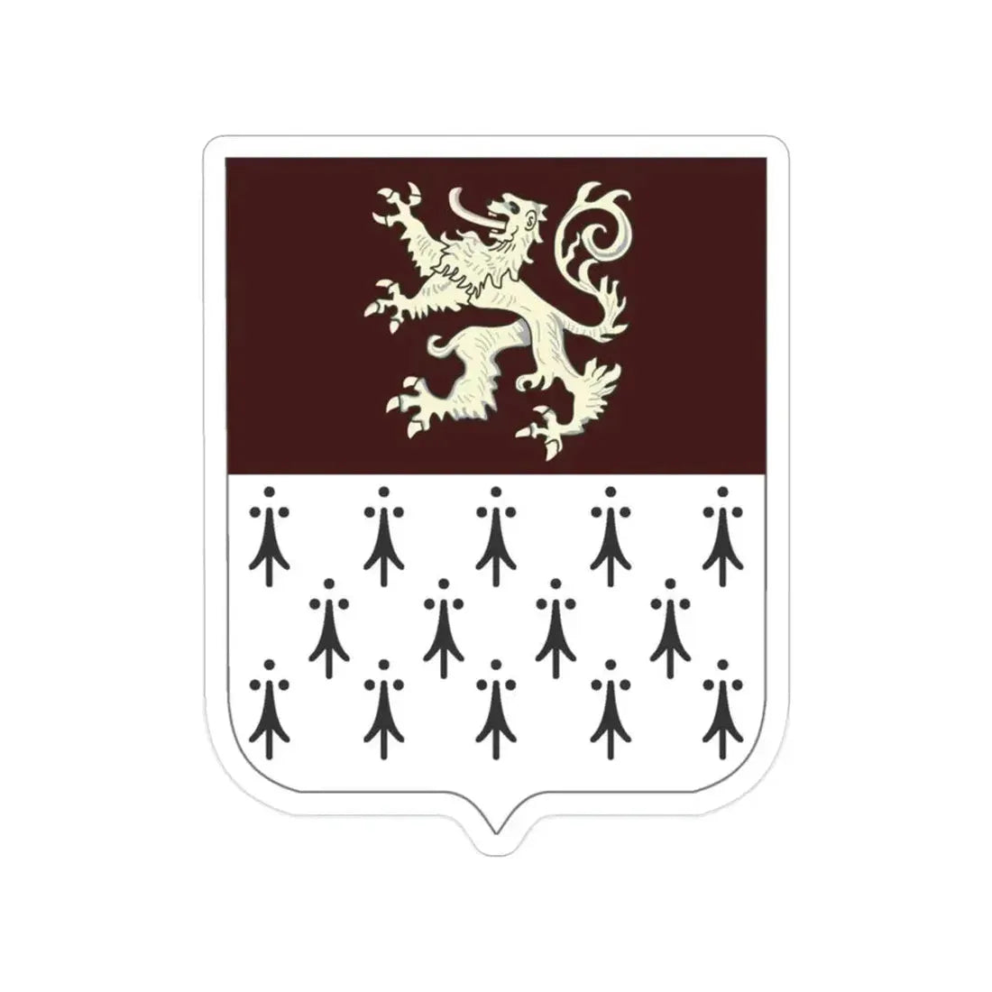 371 Medical Battalion 2 (U.S. Army) Transparent STICKER Die-Cut Vinyl Decal - The Sticker Space