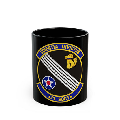 371 Special Operations Combat Training Squadron AFSOC (U.S. Air Force) Black Coffee Mug-11oz-The Sticker Space