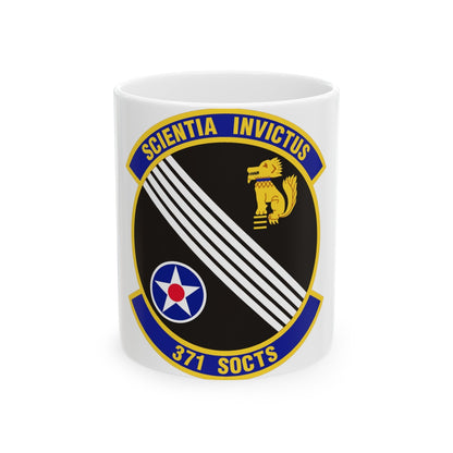 371 Special Operations Combat Training Squadron AFSOC (U.S. Air Force) White Coffee Mug-11oz-The Sticker Space