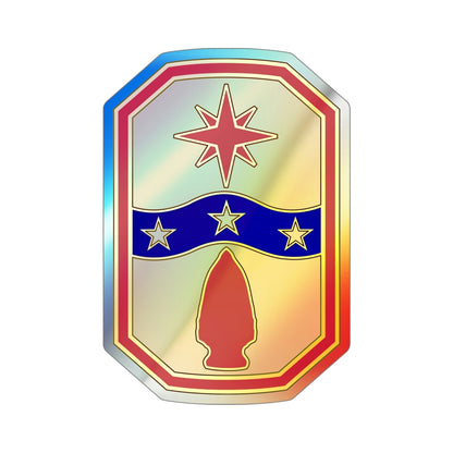 371 Sustainment Brigade (U.S. Army) Holographic STICKER Die-Cut Vinyl Decal-5 Inch-The Sticker Space