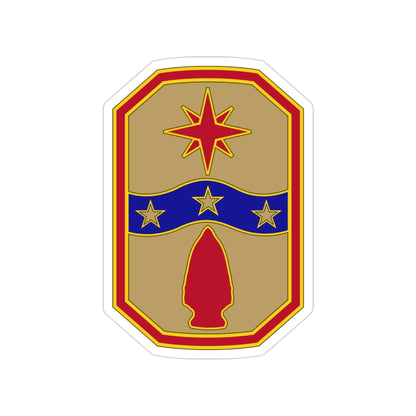 371 Sustainment Brigade (U.S. Army) Transparent STICKER Die-Cut Vinyl Decal-4 Inch-The Sticker Space